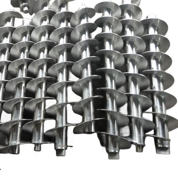 High Precision Food Grade Stainless Steel Auger Screw with Customizable Screw Flights