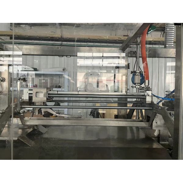 Automatic 1-220L Double Head Aseptic Bag Filling Machine SUS304 for Juice Milk Puree Packaging