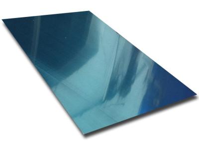 AISI Q345R Q390g Color Coated Steel Plain Sheets 4K 0.2MM For Decoration