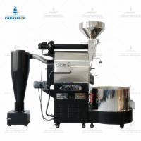 Máquina de torrefação de café de aço inoxidável 3 kg Motor de tambor elétrico