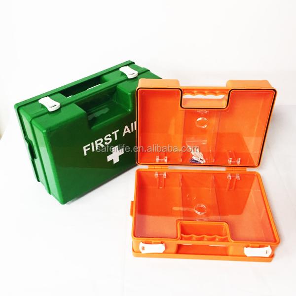 Kit de primeiros socorros de carro Casa médica de montagem de parede Kit de primeiros socorros personalizado Caixa de plástico