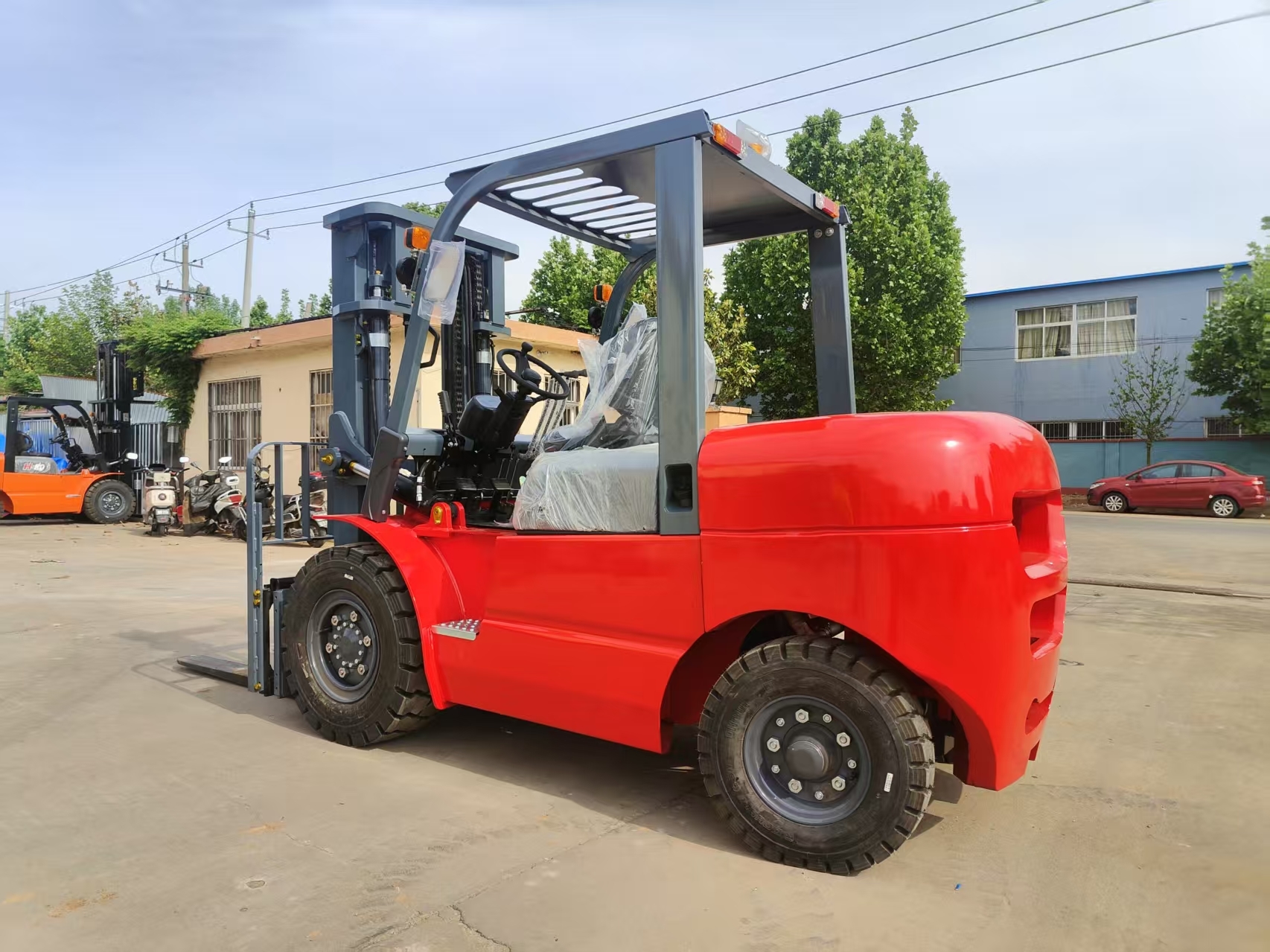 China Factory Diesel Forklift Truck 4T-5T with Guaranteed Technology