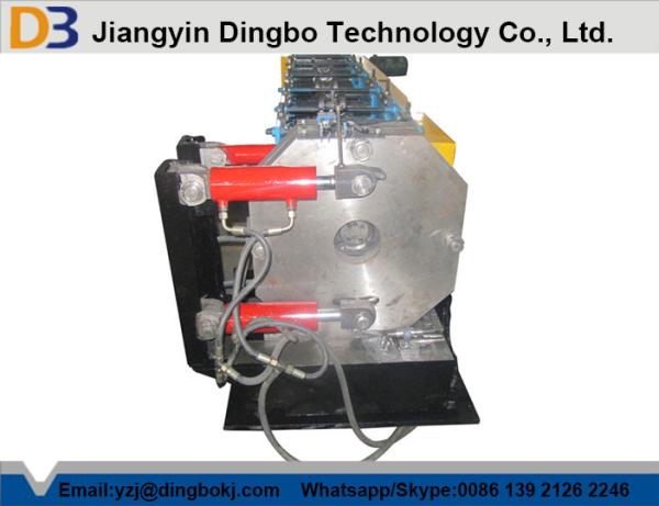 Punching Metal Cr12 Rain Water Downspout Roll Forming Machine Line For Customized