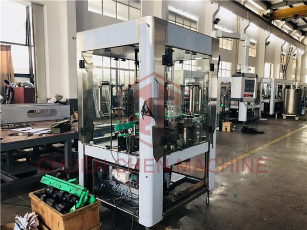 4 Head Aluminum Can Filling Screw Capping Machine Bottled Water Manufacturing Machine