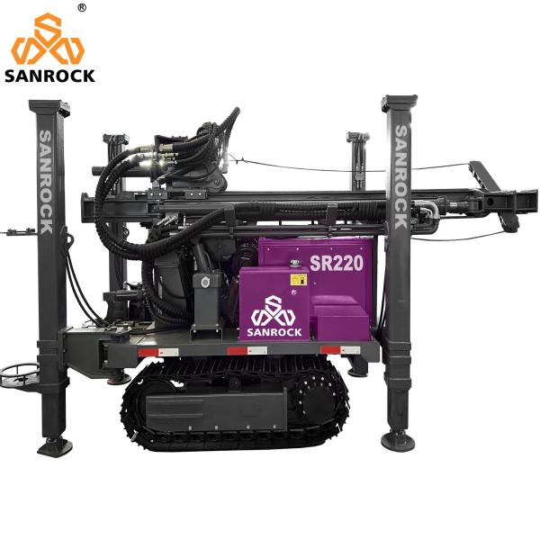 Скважина для бурения скважины для водоснабжения с гидравлической скважиной 250 м