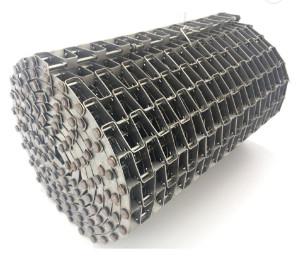 fio de aço inoxidável galvanizado da correia transportadora do favo de mel para o cozimento ou a secagem