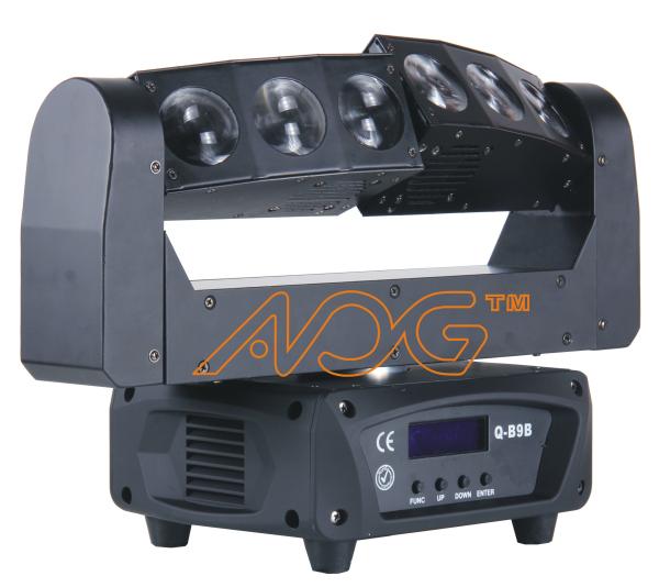 High Brightness LED Six Eyes Moving Head Beam Light AC100V - 250V