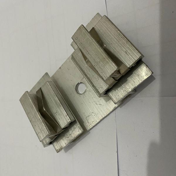 Customized Silver Aluminum Embedded Components with Strong Corrosion Resistance