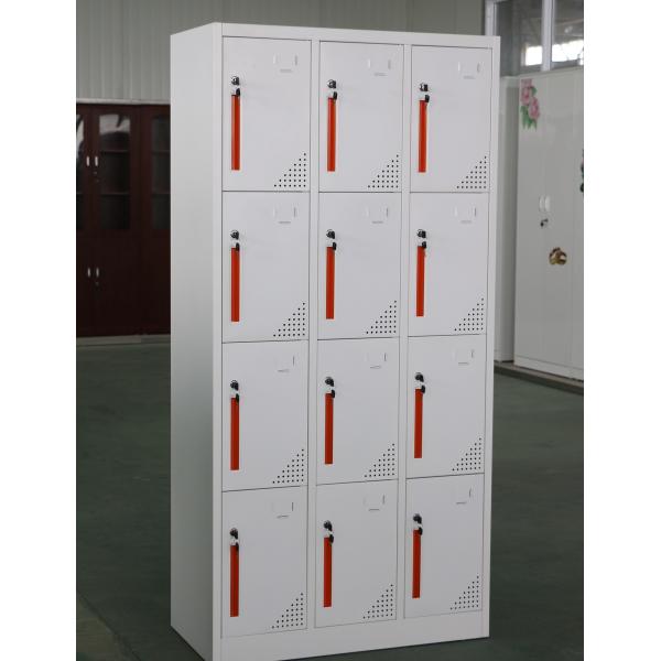 12個のドアの鋼鉄オフィスのロッカーによって冷間圧延される版