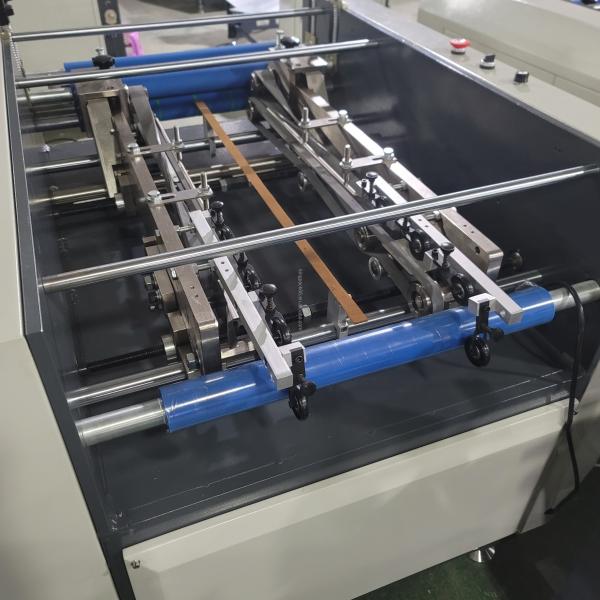 Four Sides Folding Hardcover Case Making Machine Book Cover Edge Forming Machine