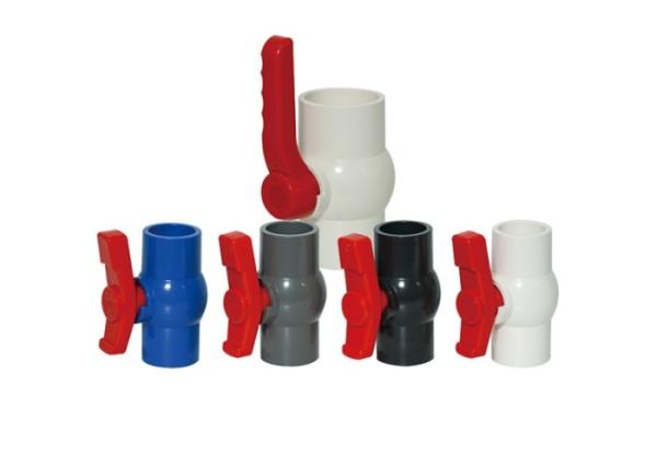 Anti Theft Lightweight Pvc Water Valve Pvc Two Way Valve For Bedroom