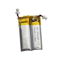 Bateria de polímero de lítio LP601235 3.7v 250mAh Bateria LiPo