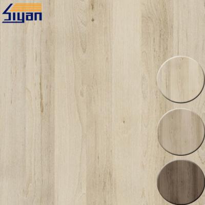 Matte PVC Decorative Film For Furniture , Wood Grain PVC Film