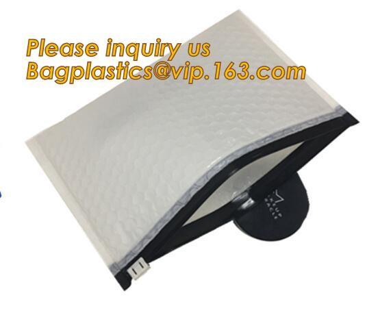 Big Discount Custom Printed Air Bubble Bag, Factory Directly Slider k Bubble Bag,Bubble Zipper Bag Kraft Bubble Ma