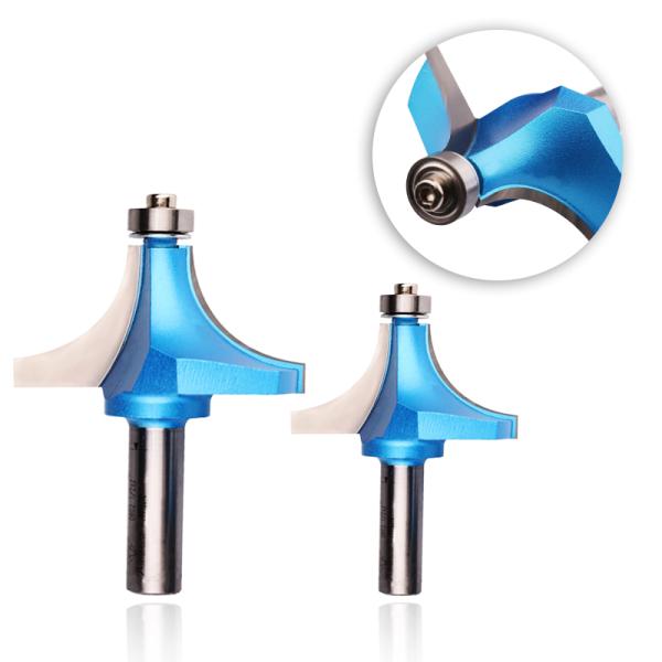 Lamboss Rounding Over Bit With Bearing Wood Milling Cutter Corner Round Bit For Woodworking
