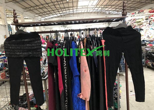 Comfortable Second Hand Womens Clothing South Korean Style Used Ladies Winter Stretch Pants
