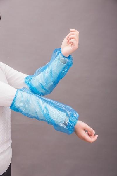 12 Micron 20x40cm Disposable Plastic Arm Sleeves