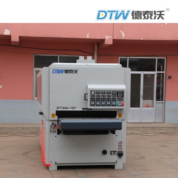 DTW Wood Finishing Equipment DT1000-7SY Veneer Lacquer Sanding Machine Brush Sanding Machine Manufacturer