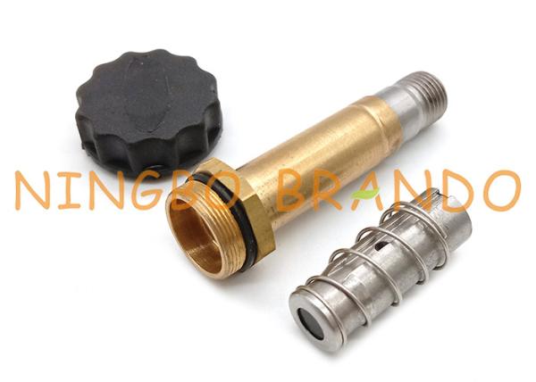 3/2 de haste movente de aço inoxidável do solenoide do núcleo do tubo de bronze da linha da maneira S9