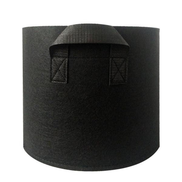 115g Weightless Thickened 300g Black 5 Gallon Non Woven Grow Bags