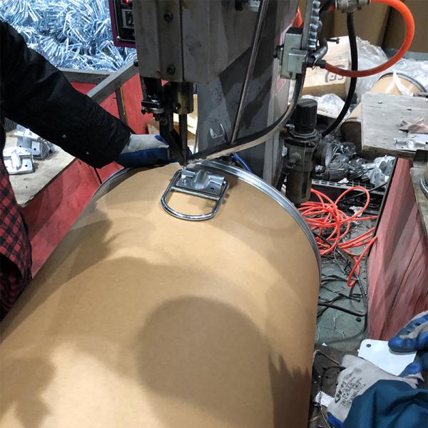 Hot Melt Glue Fiber Drum 900mm Height 3.5mm Thickness