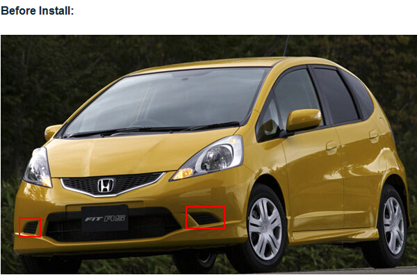 HONDA Fit RS JAZZ RS 2008-2010 DRL LED Daytime Running Light daylight