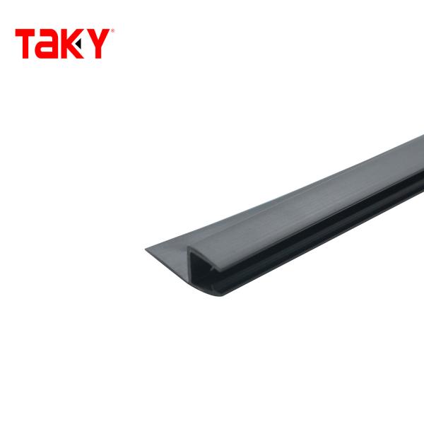 8-10mm Environmental Co-extruded PVC Waterproof Shower Door Seal Strip for Glass Doors
