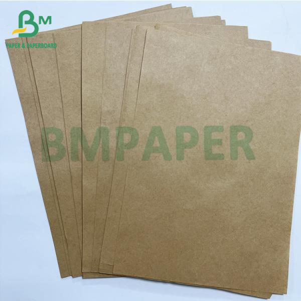 Recyclable Extensible 70 90 GSM Brown Food Packaging Bag Paper