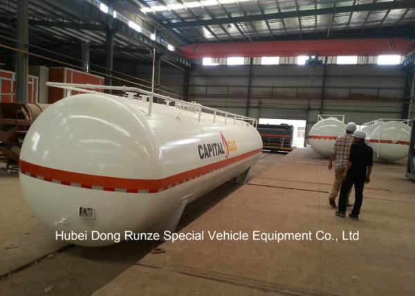 Multi Purpose Horizontal LPG Gas Tank For Storage / Transport 60000L - 80000L
