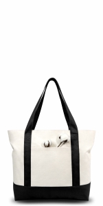 Natural Cotton Tote Bags, Lightweight Blank Bulk Cloth bags, Reusable Gift Bag With Handles 22 Pcs Large Tote Bags Bulk