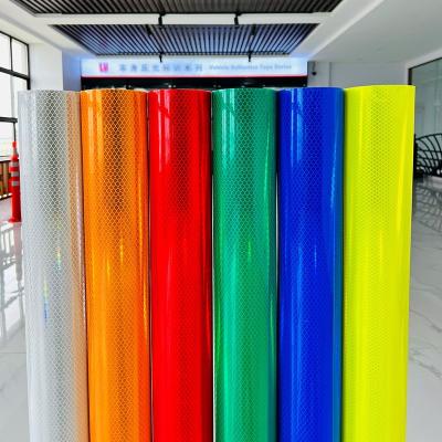 ASTM Self Adhesive Micro Prismatic Diamond Grade Retroreflective Reflective Vinyl