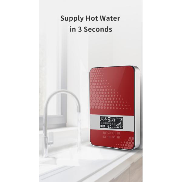 8KW Electric Instant Hot Water Heater For Showers Portable ROHS