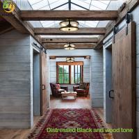 Utilisé pour le plafonnier en bois à la maison/d'hôtel vente de style de fer nordique chaud en verre