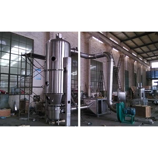 Vertical 160 Kg / Batch Pharmaceutical Fluid Bed Dryer