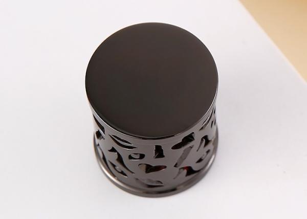 Custom Fashion Modern Zinc Alloy Die Casting CNC Machining Perfume Bottle Caps With Plating Finishing