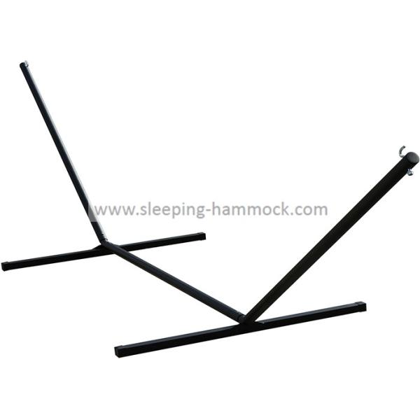 Extra Large Steel Hammock Stand , Tri Beam Hammock Stand With Foot Plate