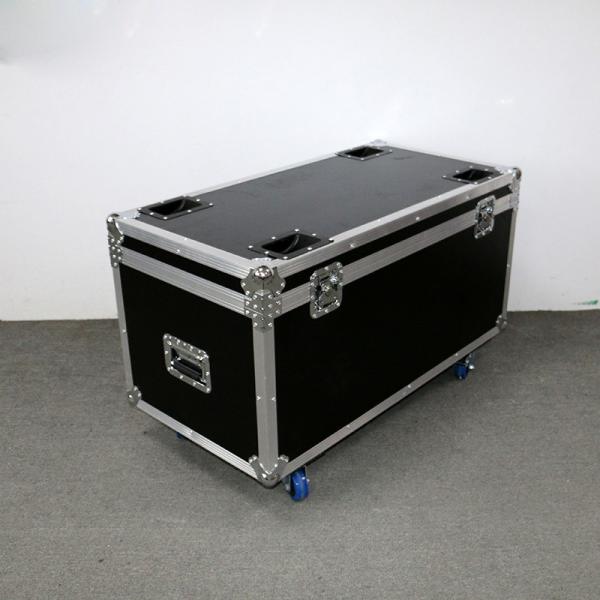 Heavy Duty 20U Standard Rack Flight Case With 9mm Plywood / Trolley Case with Wheels
