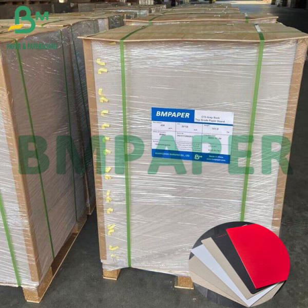 1.5mm Card Mounted Grey Duplex Board Paper For Packing Boxes 1.5 мм Карточная нагруженная серая дуплексная картонная бумага для упаковочных ящиков