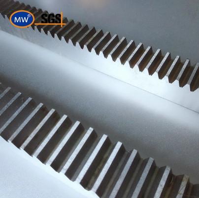 Factory Price Galvanized Steel Sliding Door Gear Rack in 1m Length