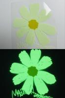 Logotipos de transferencia de calor luminosos y flexibles para ropa personalizables