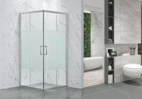Clôture en aluminium 6mm de pièce de douche de cadre 1mm-1.2mm