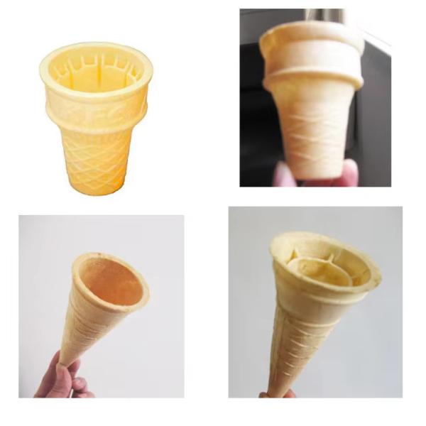 High Quality Ice Cream Waffle Cone Maker / Rolled Sugar Pizza Donut Ice Cream Cone Machine Price