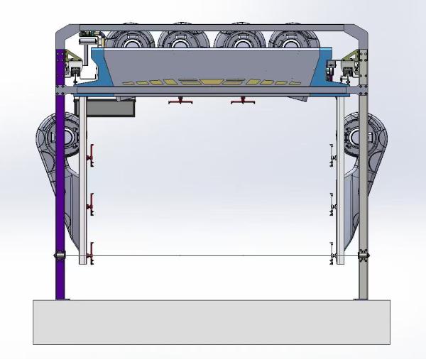 KP-360 Automatic Car Wash Machine Touchless Car Wash Equipment With Water Flushing Pressure 120 Bar Car Wash Water Reclamation System Car Wash Robotic