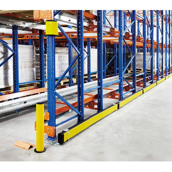 A53: Racking Protection FS-2021A Warehouse Storage Rack Flexible Anti-Collision Guardrails