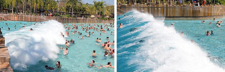 Commercial Wave Pool  Surf Swim Wave Pool Pneumatic (Blower) Or Vacuum (Tsunami)  