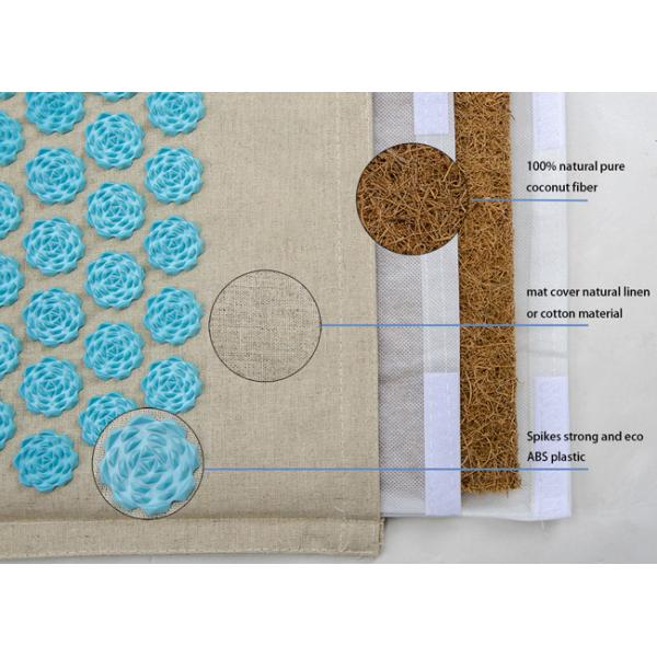 Deeper Stimulation Coconut Sciatica Relief Back Pain Yoga Acupuncture Mat