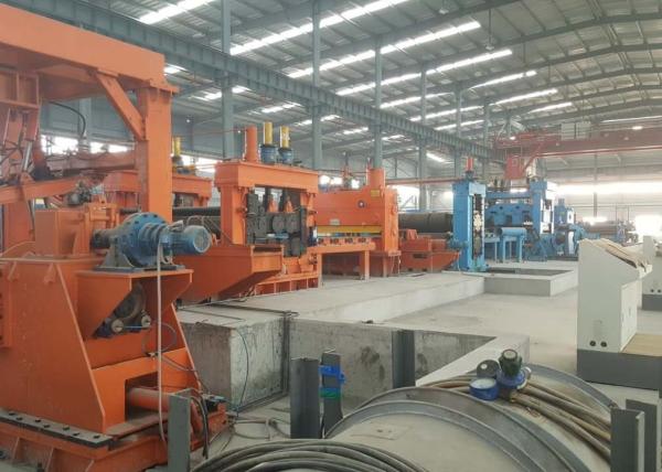Automatic Steel Sheet Slitting Machine 1600x3mm Carbon CE