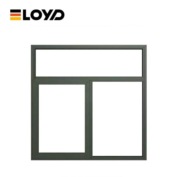 Low-Maintenance Aluminum Sliding Window with Self-Cleaning Glass