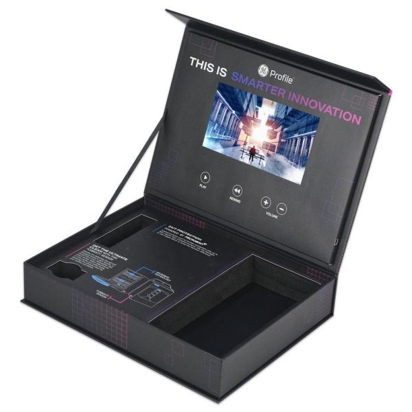 4.3/5/7/10.1 inch screen video thank you card,LCD video book for corporate video brochure