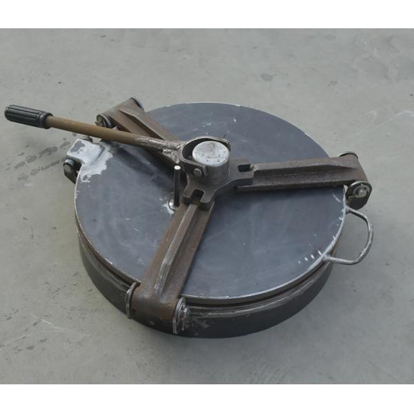 High Flow Rate Powder Tank Truck Manhole Cover DN470 with Carbon Steel Material and 0.3MPa Nominal Pressure